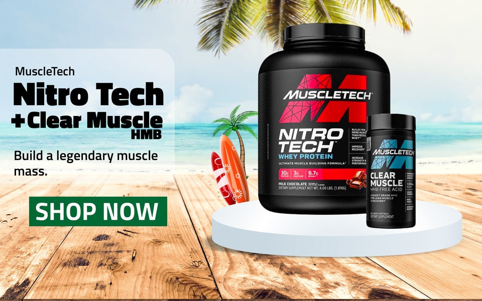 MuscleTech Nitro Tech , Clear Muscle HMB